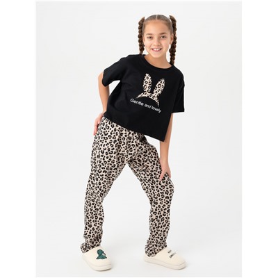 Пижама "Ушки" детская девочка с брюками