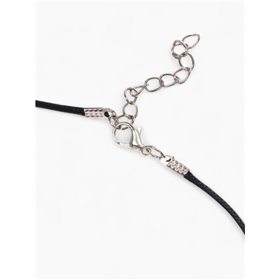 Кулон на шнурке «Муранское стекло», малый, сердечко темное, МИКС, 45 см