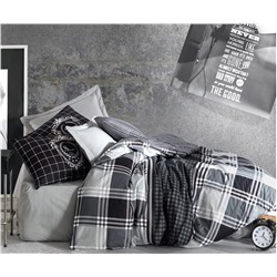 1 сп. Комплект Постельного Белья Ранфорс Masculine Ranforce cotton box