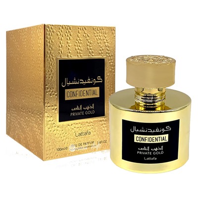 Lattafa Confidential Privat Gold Unisex edp 100 ml