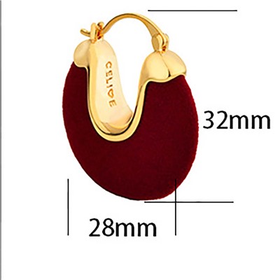 Серьги с замком кольцо арт. 13 4554 (id 286016)