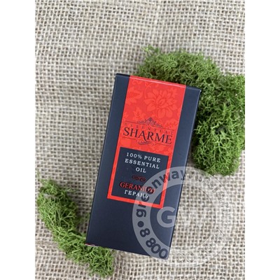 ЭФИРНОЕ МАСЛО SHARME ESSENTIAL ГЕРАНЬ, 5 МЛ