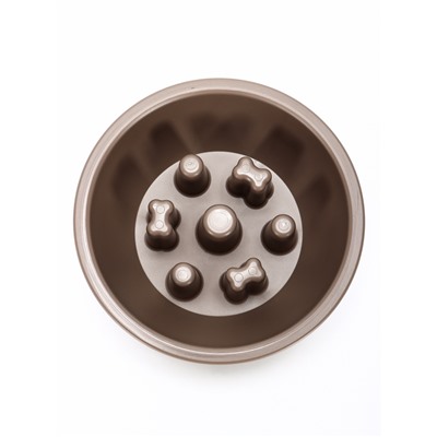 Миска для животных Дубль Макс 0,45 л/миска для медленого кормления 0,3 л Soft-touch