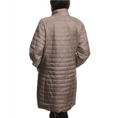 K-532 BEIGE Куртка демисезонная стеганая женская (70 гр. холлофайбер)