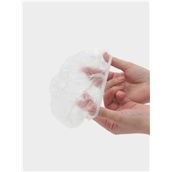 Шапочка для душа Доляна, прозрачная, полиэтилен