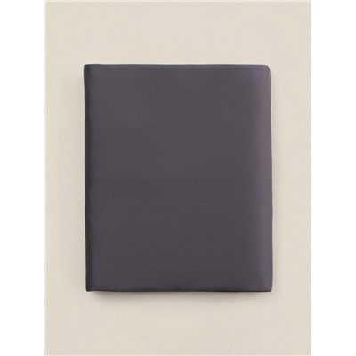 Простыня на резинке 300ТС SL Home Graphite 140×200+30 см, сатин, 100% хлопок