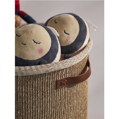 Корзина для хранения Sustainable collection, Ø42х55 см, бежевая