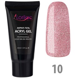 Акрил гель Lorilac 30 ml № 10