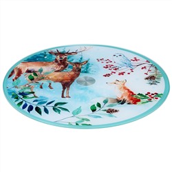 ТОРТОВНИЦА ВРАЩАЮЩАЯСЯ "ЗИМНЯЯ СКАЗКА" 32*2,5 СМ