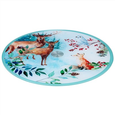 ТОРТОВНИЦА ВРАЩАЮЩАЯСЯ "ЗИМНЯЯ СКАЗКА" 32*2,5 СМ