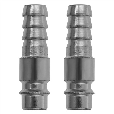 Ниппель универсальный быстросъемный ("папа") со штуцером "елка" под шланг 10 мм, 2 шт, Stels