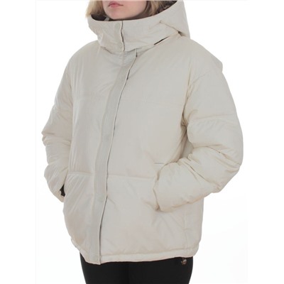 S24-292 MILK Куртка зимняя женская (150 гр. холлофайбер)