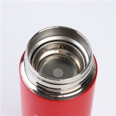 Термос новогодний с шапочкой«Тепла и уюта», 500 мл