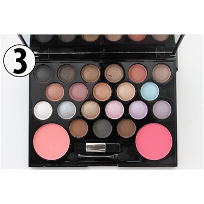 Тени для век Christian Dior 20 Color Eye Shadow 2 Color Cheek Rouge тени 20 цв. + румяна 2 цв. № 3 52 g