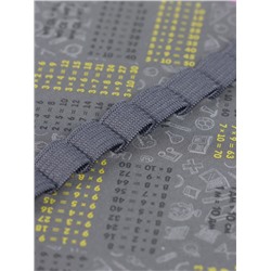 Пенал 3 секции, 125×205×55 мм, Calligrata 30П26/3 «Кот чёрный», ламинированный картон