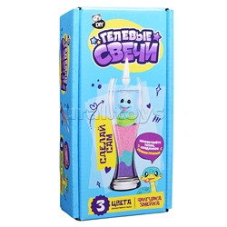 Гелевые свечи "Змейка" серия "Юный парфюмер"