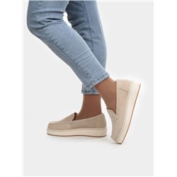 06-5060-5 BEIGE Туфли (натуральная замша)