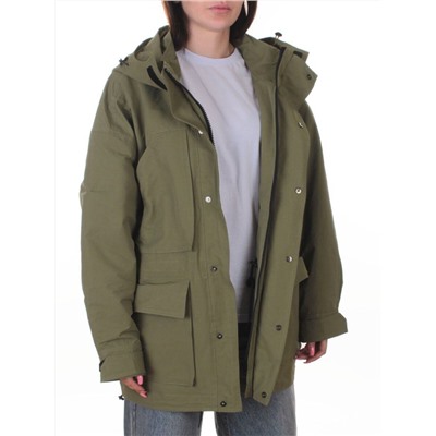 3106 GREEN Куртка демисезонная женская (100 гр. холлофайбер)