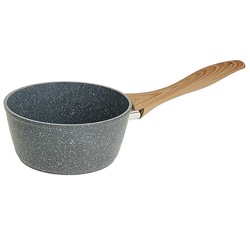 Ковш 16 см, 1,5 л алюминиевый литой Alpenkok GREY MARBLE AK-71N