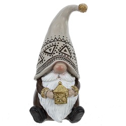 Фигурка декоративная "Гном", L7 W7 H14 см, 2в.