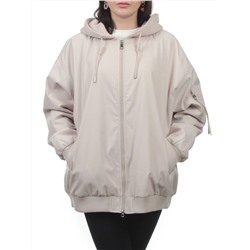H24-283 LT. BEIGE Куртка демисезонная женская (100 гр. синтепон)