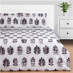 Постельное бельё "Этель" дуэт Natural print 143х215 см - 2 шт, 220х240 см, 50х70 см -2 шт, мако-сатин