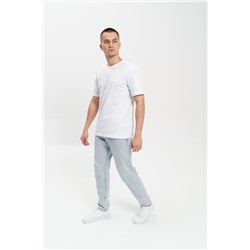 Джемпер мужской 22-398M1 белый