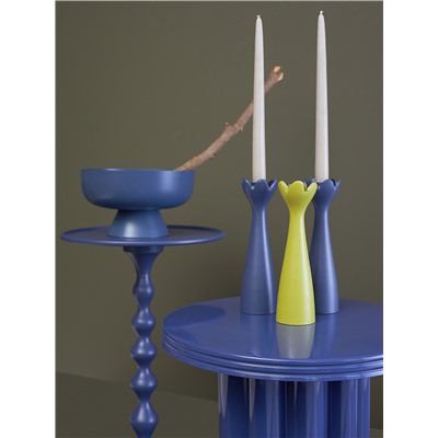 Подсвечник Laminaria, 23 см, сумерки