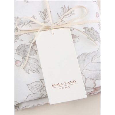 Комплект наволочек SL Home Flower glade, 70×70+3 см, 2 шт., сатин, хлопок 100%