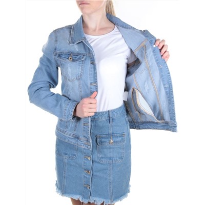 1720 Куртка джинсовая женская YAO YIN JEANS