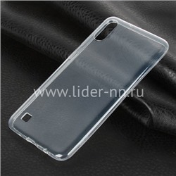 Задняя панель для Samsung Galaxy  A10 SM-A105 Силикон  прозрачная (пакет)