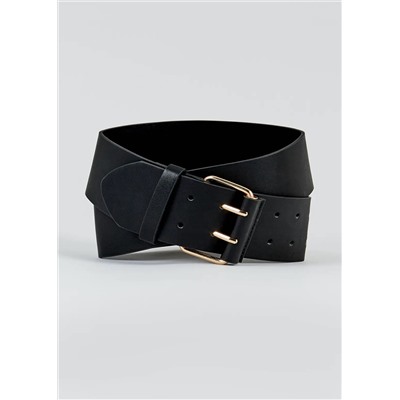 Wide Buckle Belt