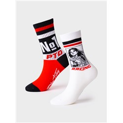 Носки для девочки, 2 пары в комплекте