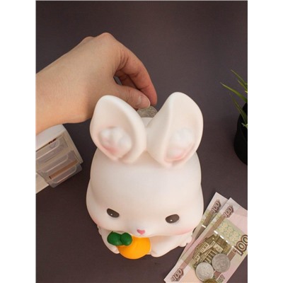 Копилка «Hare carrot» (25,5 см), пластик