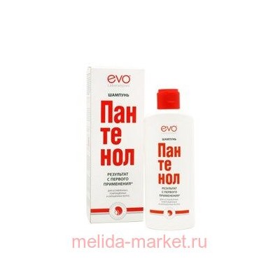 EVO Пантенол шампунь для ослаб/повр/окраш волос 250 мл