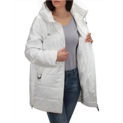 BM-81 WHITE  Куртка демисезонная женская (100 гр. синтепон)