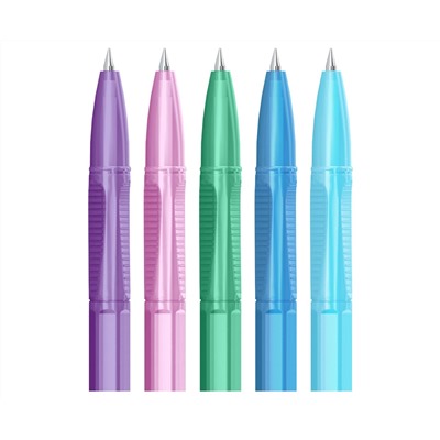 Ручка шариковая Berlingo "Tribase Pastel" синяя, 0,7мм