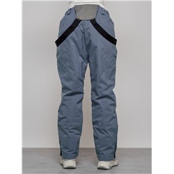 Полукомбинезон утепленный женский большого размера серого цвета 1332Sr