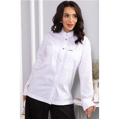 Рубашка хлопковая Асгарда (белая) Б14567-31М