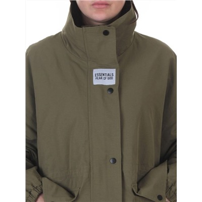 3089 GREEN Куртка демисезонная женская (100 гр. холлофайбер)