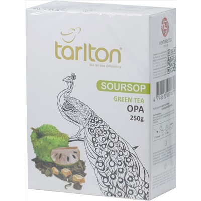 TARLTON. Soursop Green tea 250 гр. карт.пачка