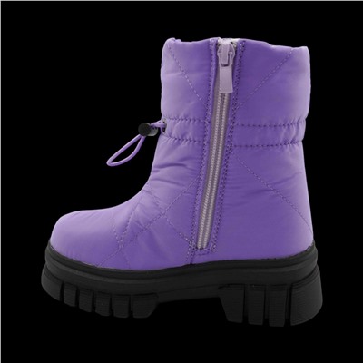 Дутики В5016-17 фиолетовые