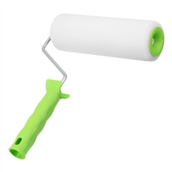 Валик "Поролон" с ручкой, 200 мм, D 48 мм, D ручки 6 мм Сибртех