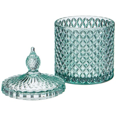 ЕМКОСТЬ ДЛЯ ХРАНЕНИЯ "DIAMANT MINT" 10,5*10,5*17СМ