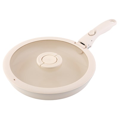 Сковорода с крышкой и съемной ручкой Smart Ceramic, Ø28 см