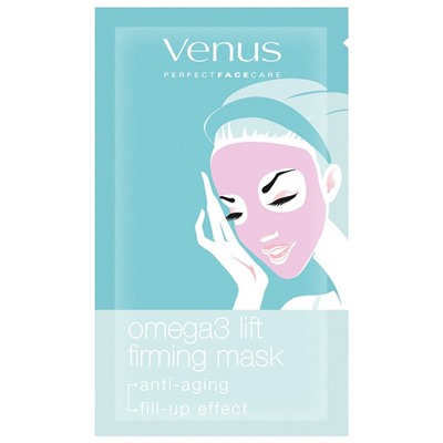 Venus (Венус) Omega3 Lift Mask - Sachet Maske Perfect Face Care, 10 мл