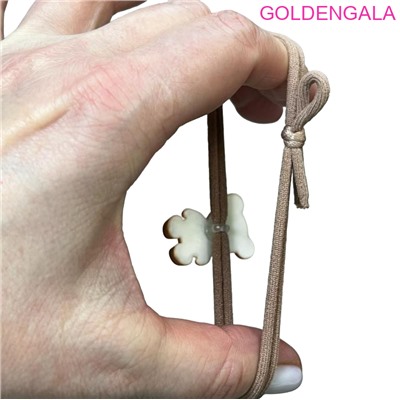 Резинки детские для волос (Мишки) 2 шт Арт 61 Корея тип 5