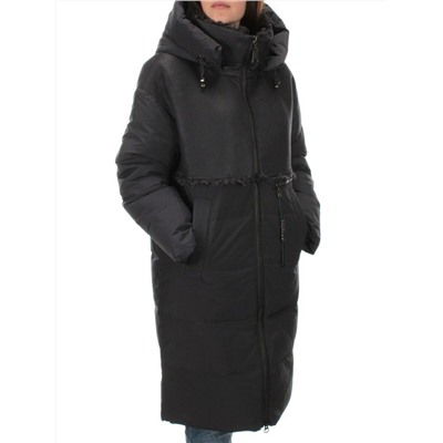 C1041 DK.GRAY Пальто зимнее женское (200 гр .холлофайбер)