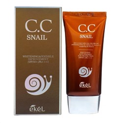 Ekel CC крем с улиточным муцином SPF50+ PA+++, 50 мл