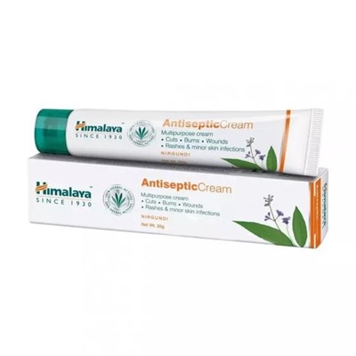 Антисептический крем (20 г), Antiseptic Cream, произв. Himalaya